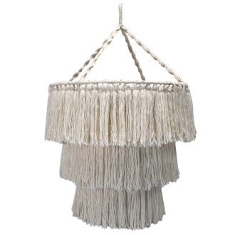 Macrame Soft Chandelier - Natural - 1 Piece (MChand-01)