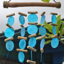 Blue Driftwood Chime - 1 Piece (Copi-02)