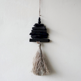 Hanging Driftwood Tassel 42cm - 1 Piece (NWA-10)