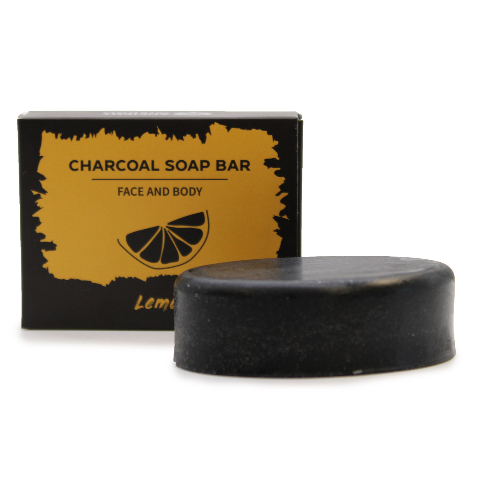 Charcoal Soap 85g - Lemon - 1 Piece (CHSB-01)