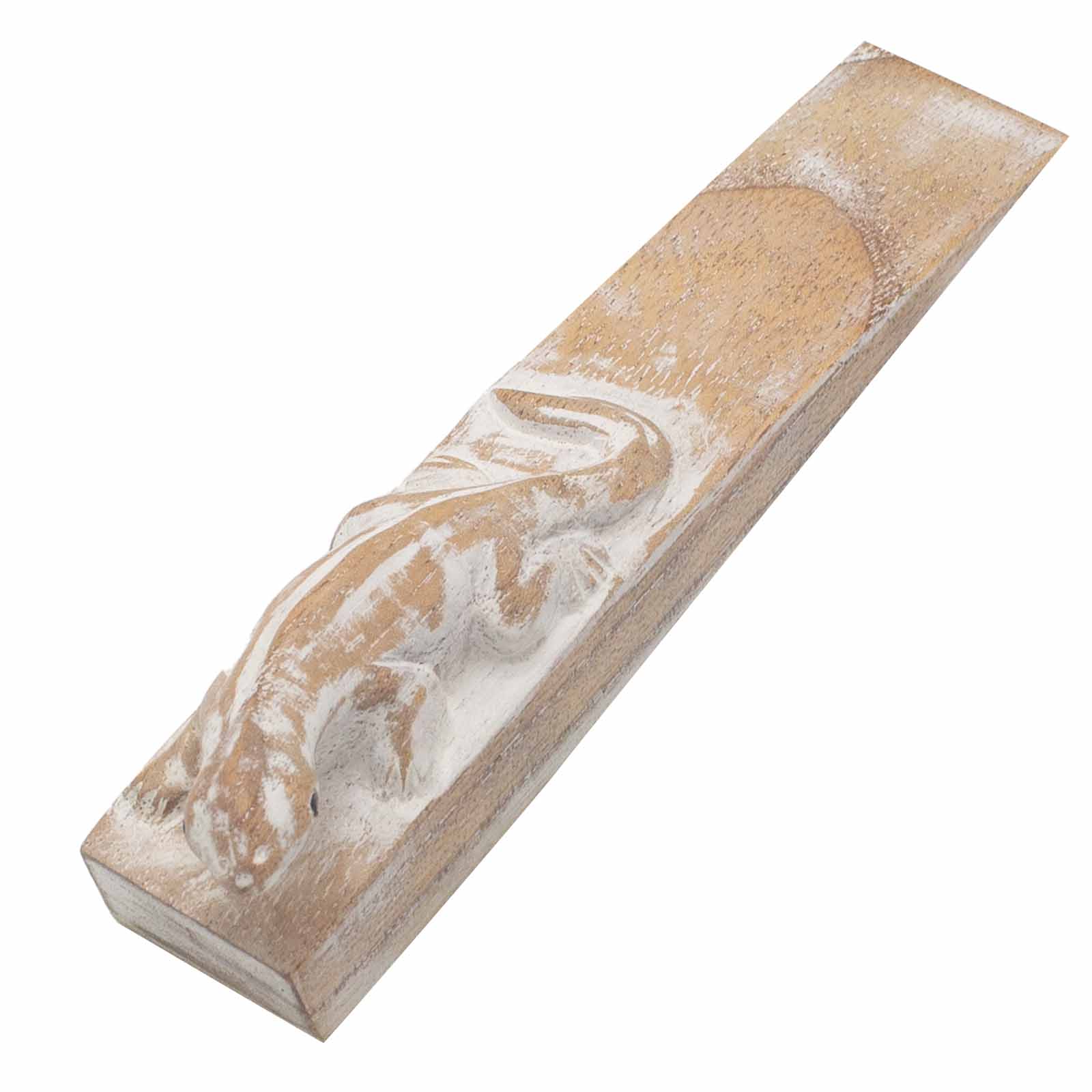 Hand carved Doorstop - Gecko - 1 Piece (ADS-06)