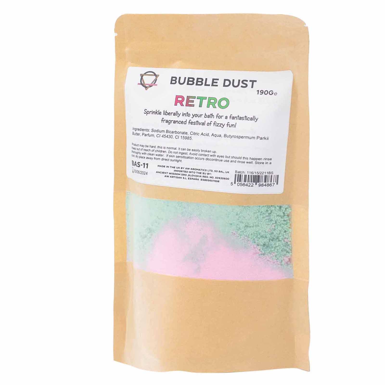 Retro Bath Dust 200g - 1 Piece (BAS-11)