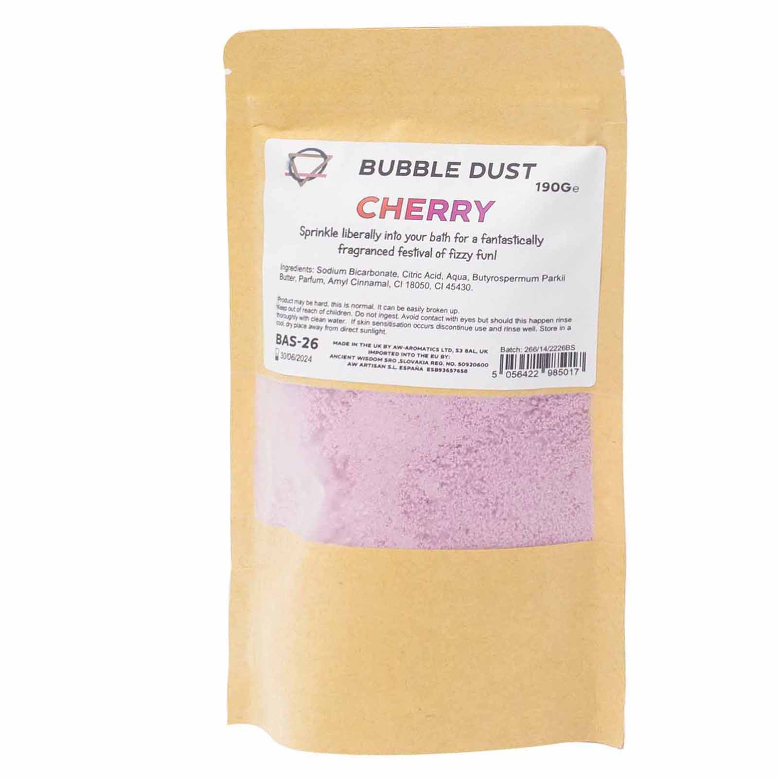 Cherry Bath Dust 200g - 1 Piece (BAS-26)