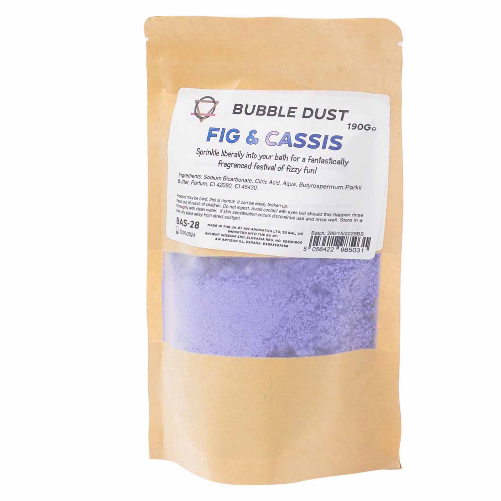 Fig & Casis Bath Dust 200g - 1 Piece (BAS-28)