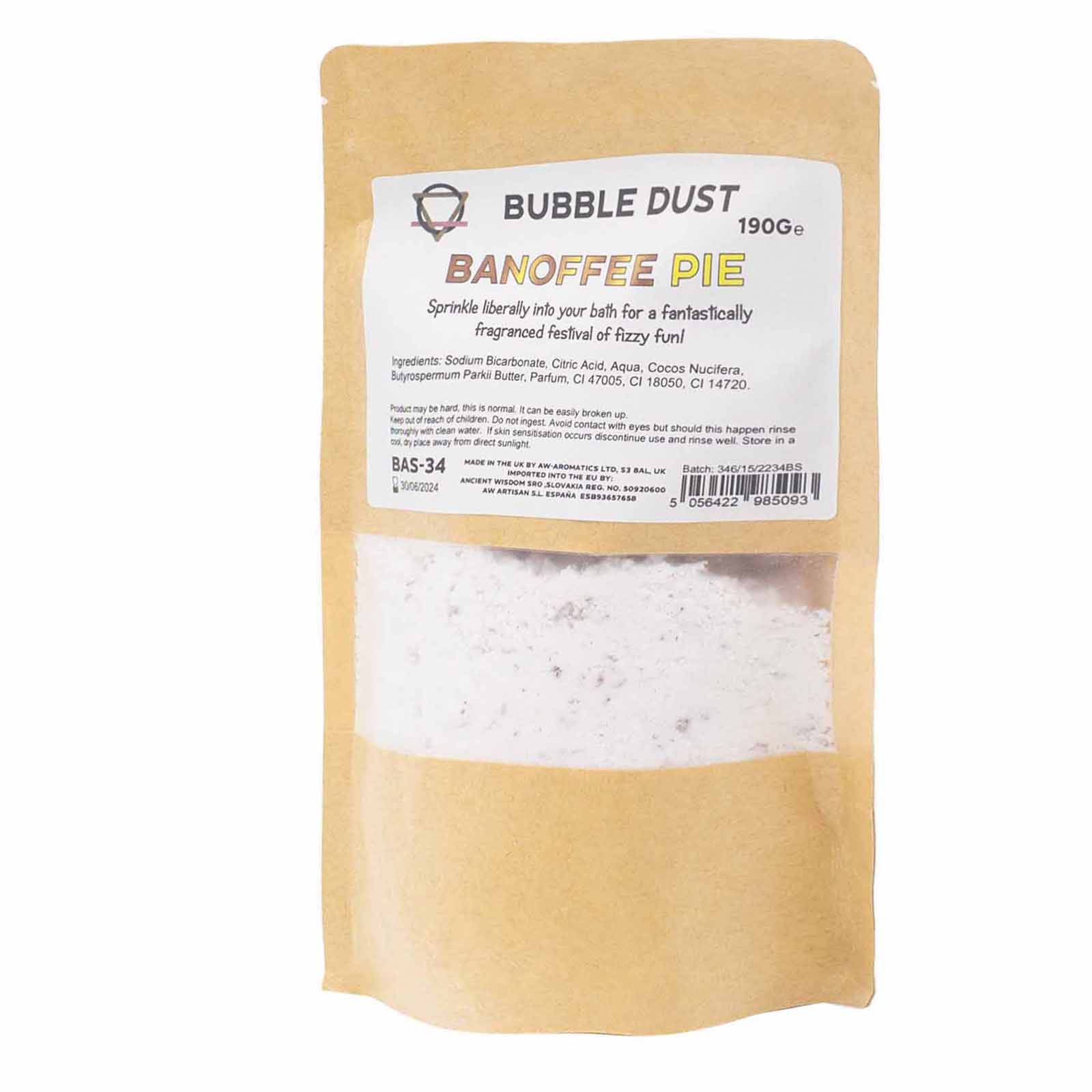 Banoffee Pie Bath Dust 200g - 1 Piece (BAS-34)