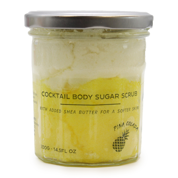 Fragranced Sugar Body Scrub - Pinacolada 300g - 1 Piece (FSBS-03)