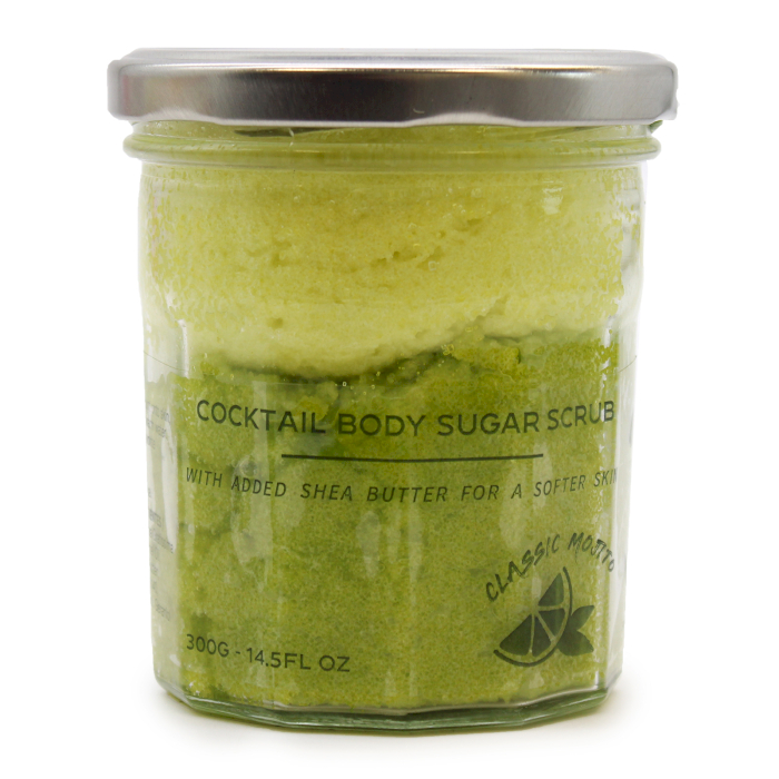 Fragranced Sugar Body Scrub - Classic Mojito 300g - 1 Piece (FSBS-04)