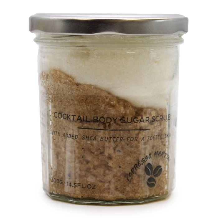 Fragranced Sugar Body Scrub - Espresso Martini 300g - 1 Piece (FSBS-05)
