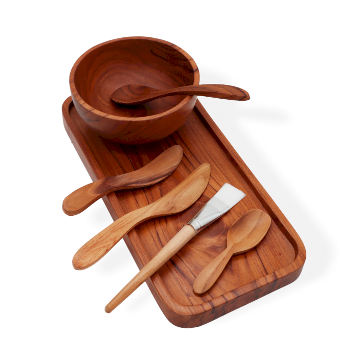 Spa Clay/Wax Application Set - 1 Piece (SPS-01)