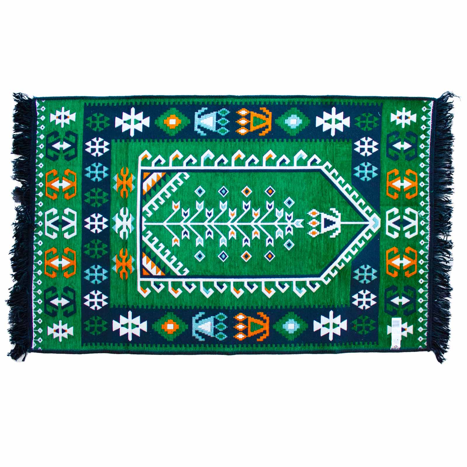 Kilim Rug 125x80 cm -  Green - 1 Piece (KRug-04)