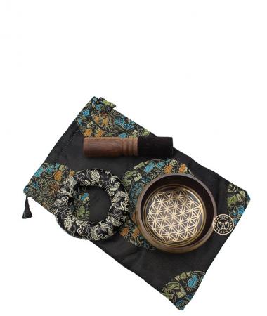 Flower Of Life Sing Bowl Set - 1 Piece (TIBS-16)
