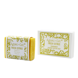 140g Handmade Soap - Fresh Citrus - 1 Piece (ACHS-12DS)