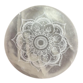 Small Charging Plate 8cm - Mandala Design - 1 Piece (SelCP-02)