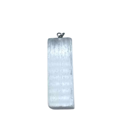Selenite Natural Pendent - 1 Piece (SelPen-04)