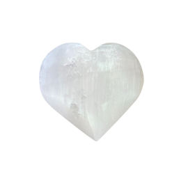 Selenite Heart - 7-8cm - 1 Piece (SelW-15)