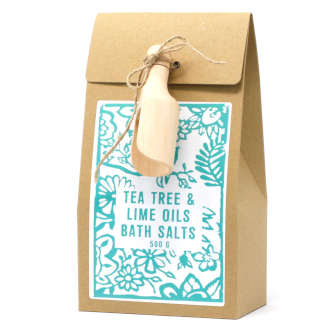 Pack of  500g Bath Salt -Tea Tree & Lime - 1 Piece (ACSalt-08DS)