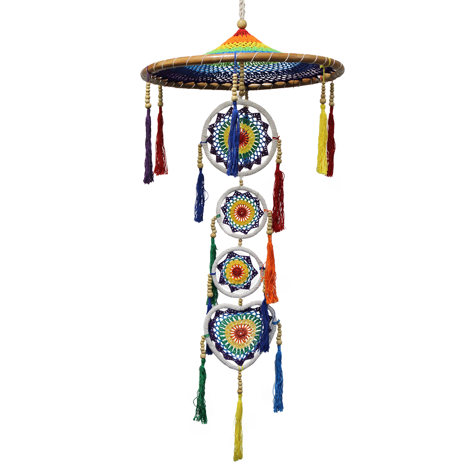 Large Drama Dreancatcher - Vivid Rainbow - 1 Piece (DRDC-06)