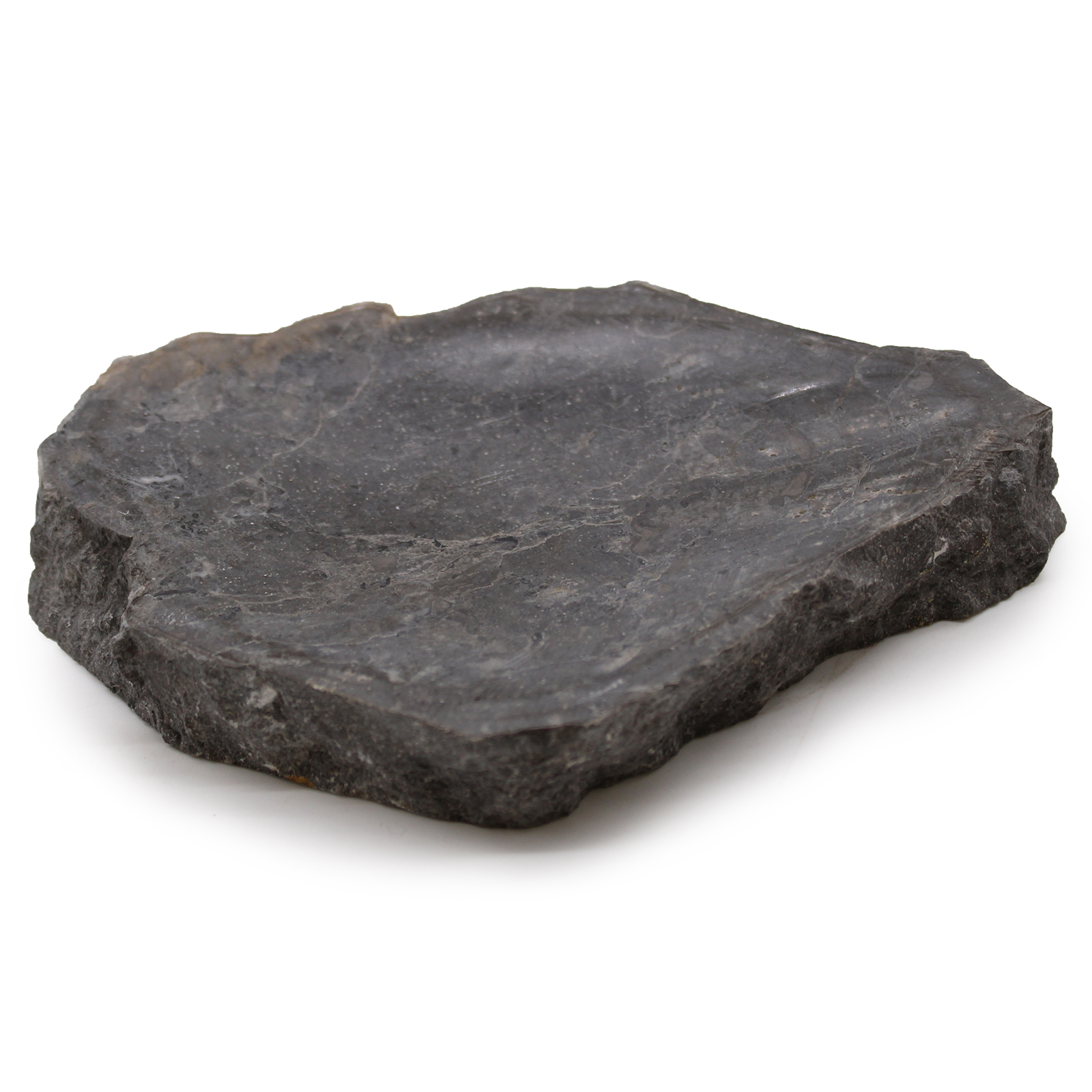 Natural Grey Marble Soap Dish - 1 Piece (SSD-05)