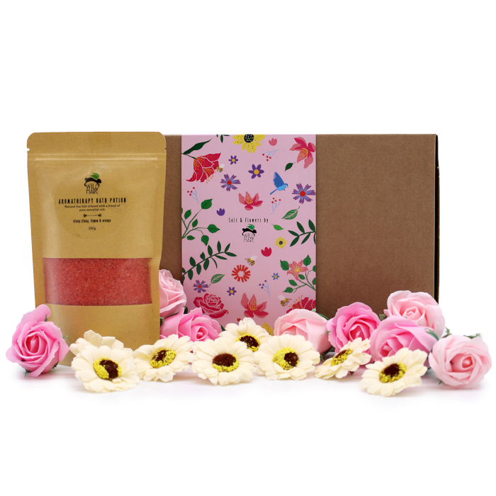 Wild Hare Salt & Flowers Set- Passion - 1 Piece (SSSet-03)