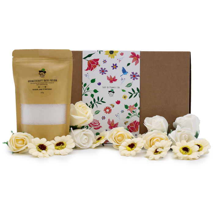 Wild Hare Salt & Flowers Set - Cold & Flu - 1 Piece (SSSet-04)