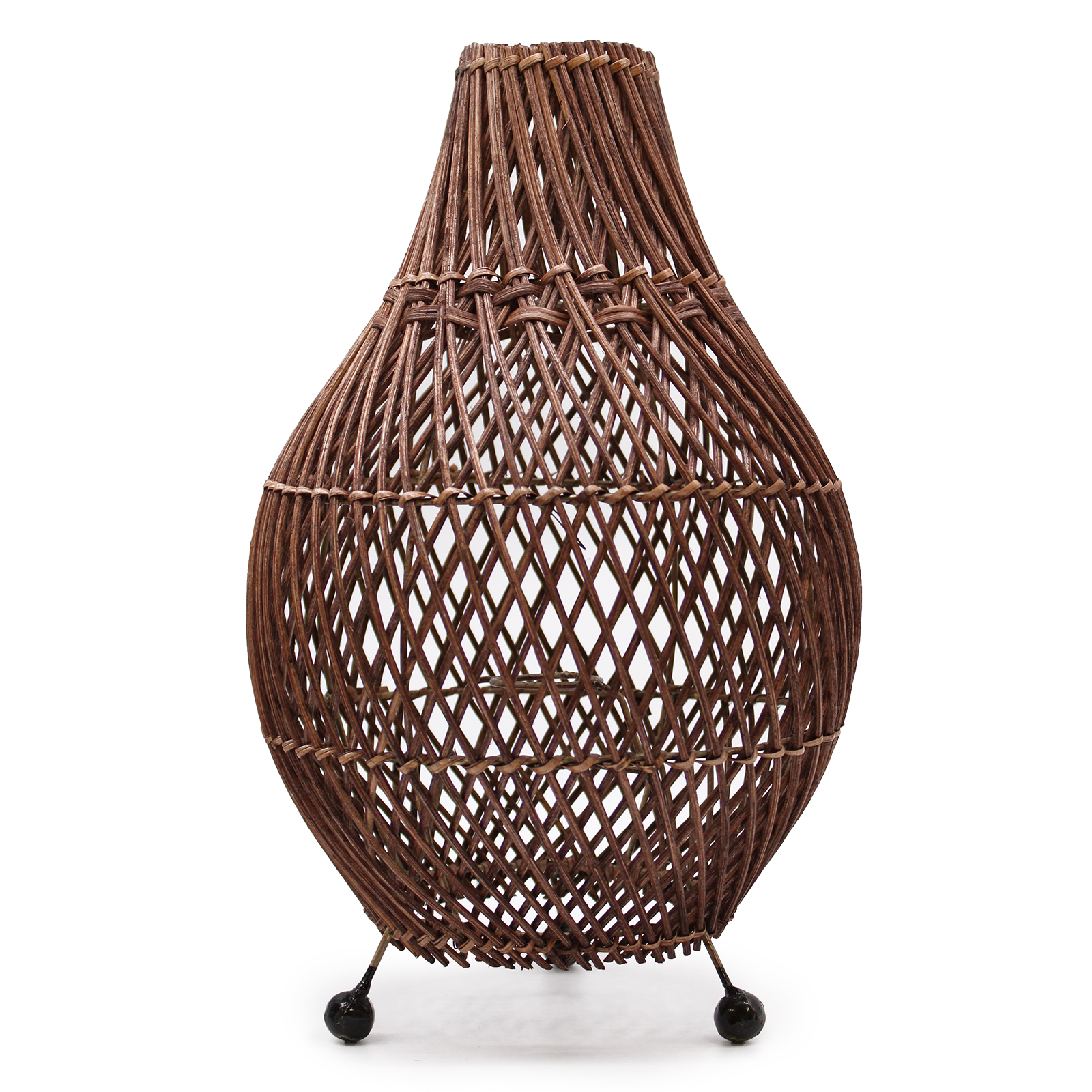 Rattan Table Lamps - Dark Brown - 1 Piece (RTL-02)