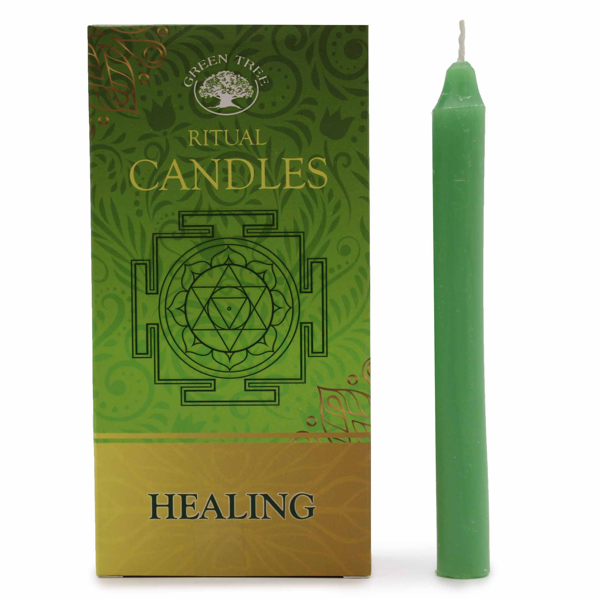 Set of 10 Spell Candles - Healing - 1 Piece (SCand-04)