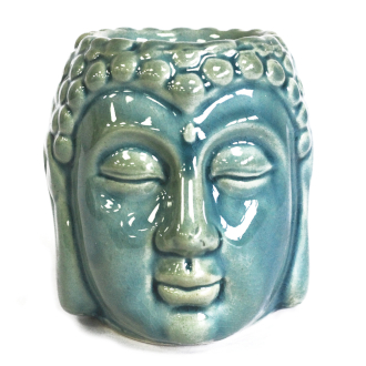 Buddha Oil Burner - Blue - 1 Piece (OBBB-01)
