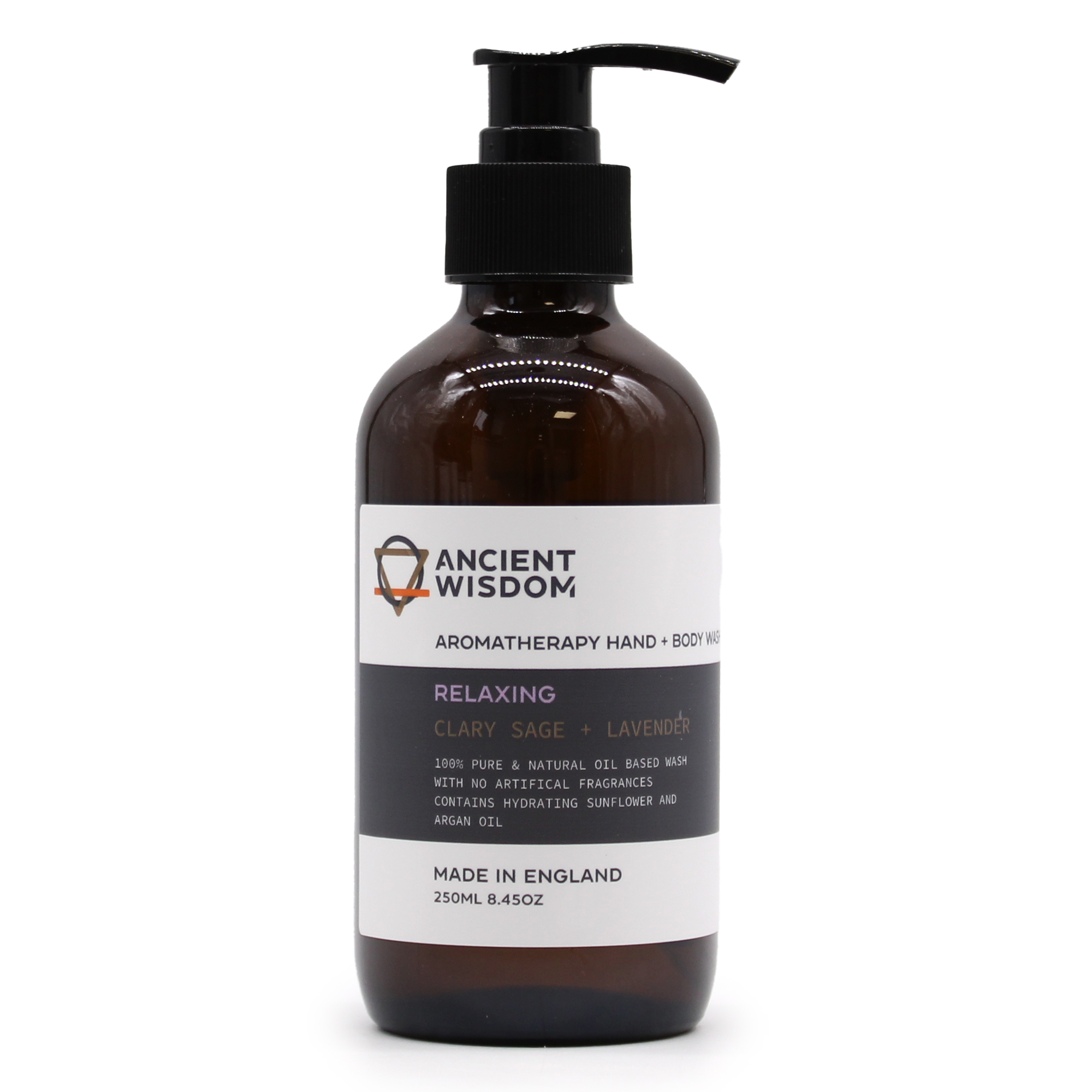 Clary Sage & Lavender Hand & Body Wash 250ml - 1 Piece (AHBW-06)