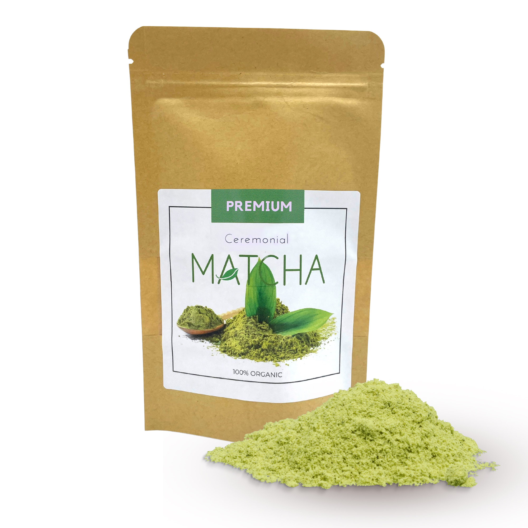 50g Organic Ceremonial Matcha Tea -1st Grade - 1 Piece (ArTeaP-24)