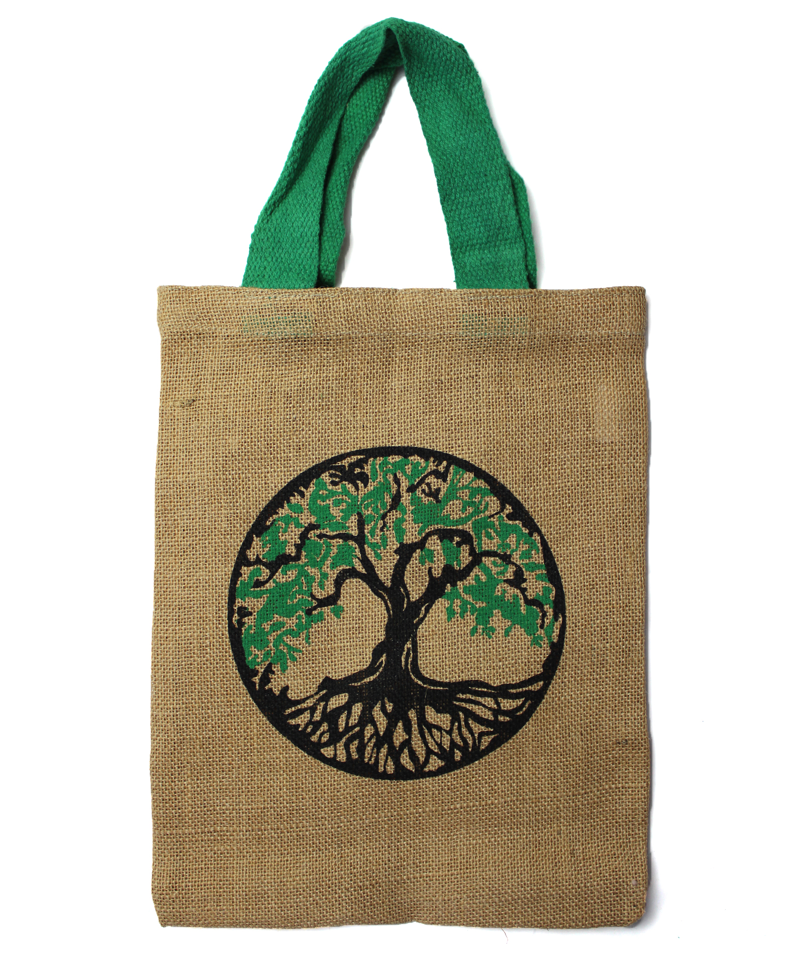 Jute Tote Bag - Mystic designs - Tree of Life - 1 Piece (JSB-02a)