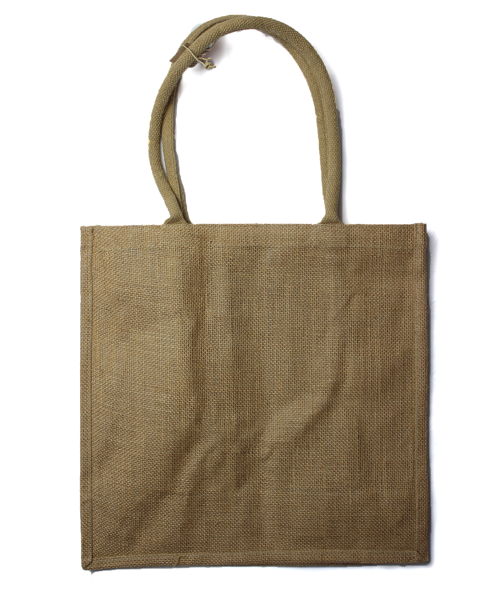 Large Jute Shopping Bag with Bottle holders - 1 Piece (JSB-05)