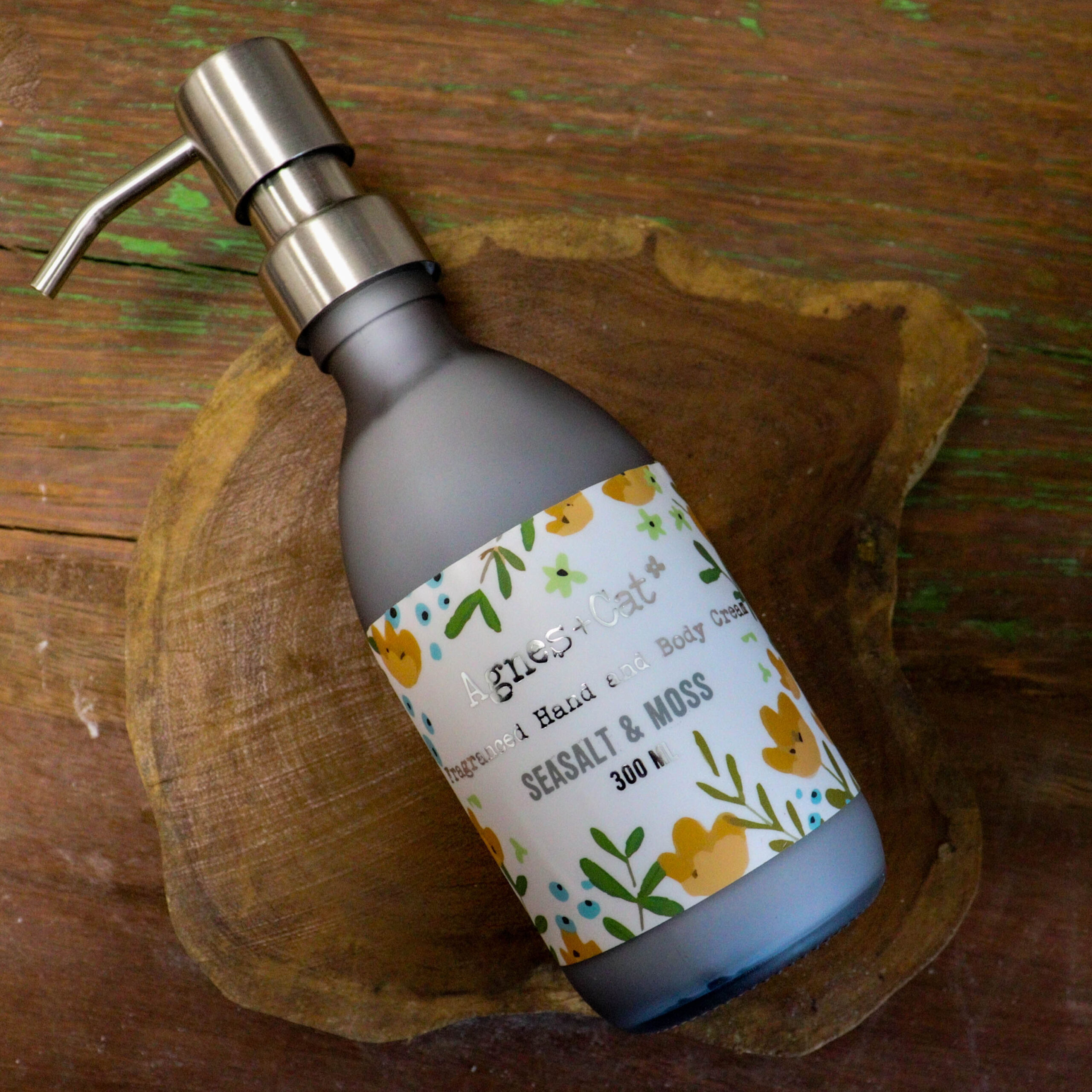 Hand & Body Cream - Sea Salt & Moss - 300ml - 1 Piece (ACBC-02)