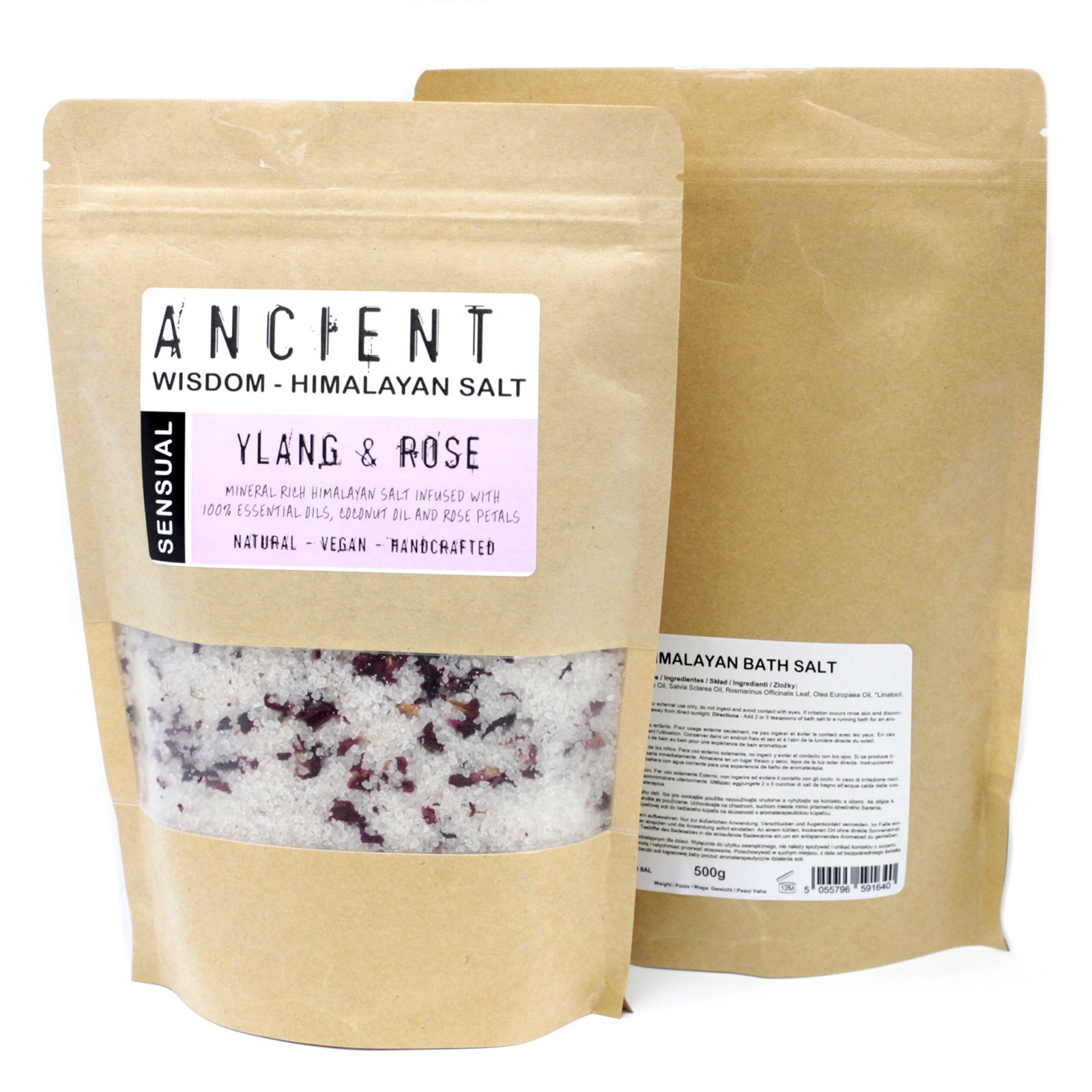 Himalayan Bath Salt Blend 500g - Sensual - 1 Piece (HBathS-03)