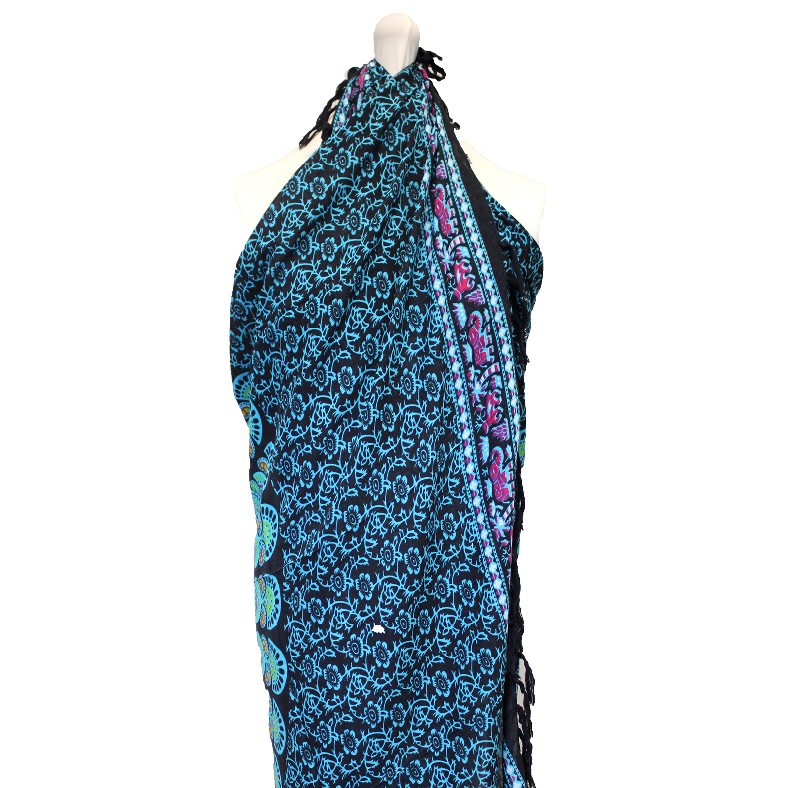 Peacock Classic  Mandela Sarong - 1 Piece (MANT-04)