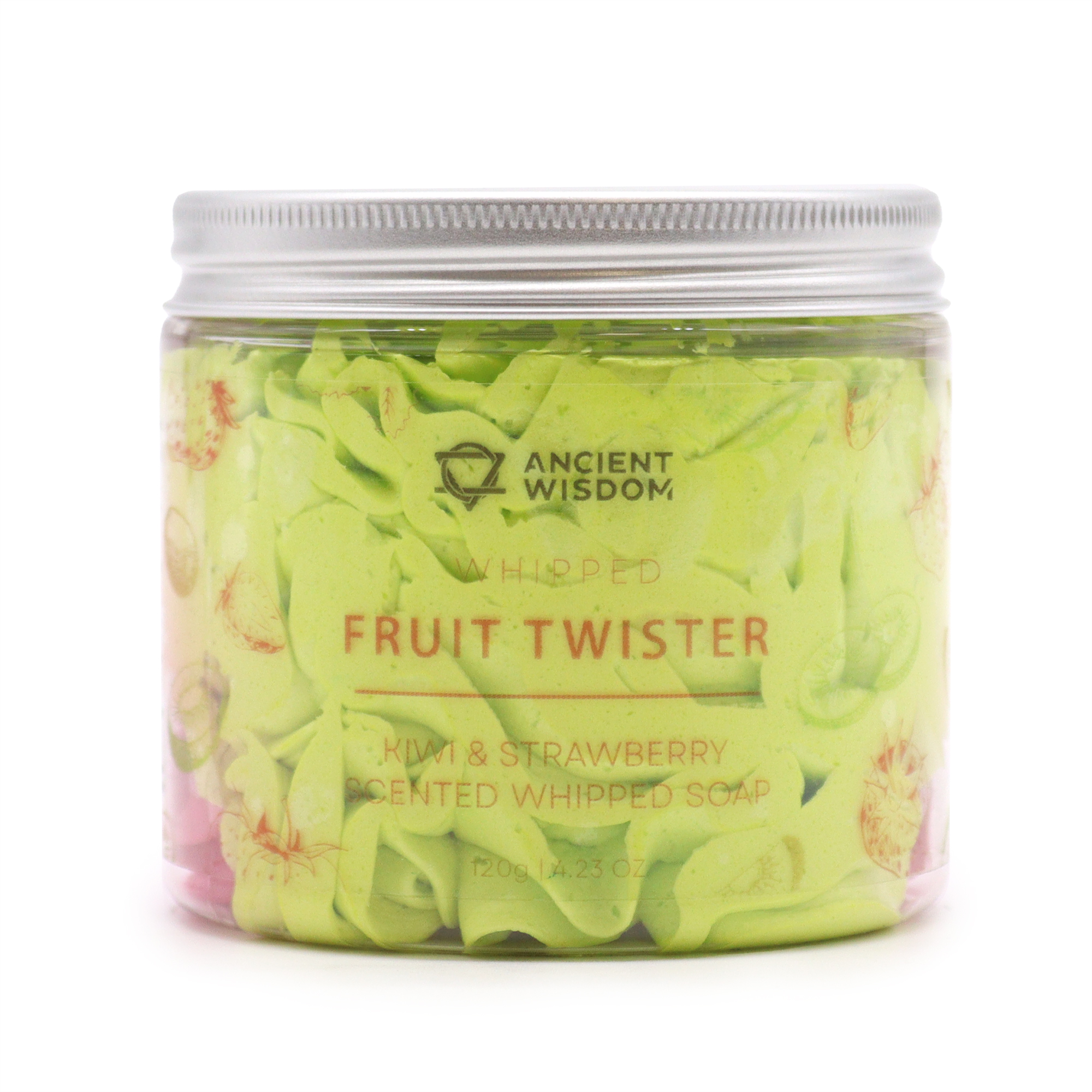 Strawberry & Kiwi Whipped Cream Soap 120g - 1 Piece (WCS-03)