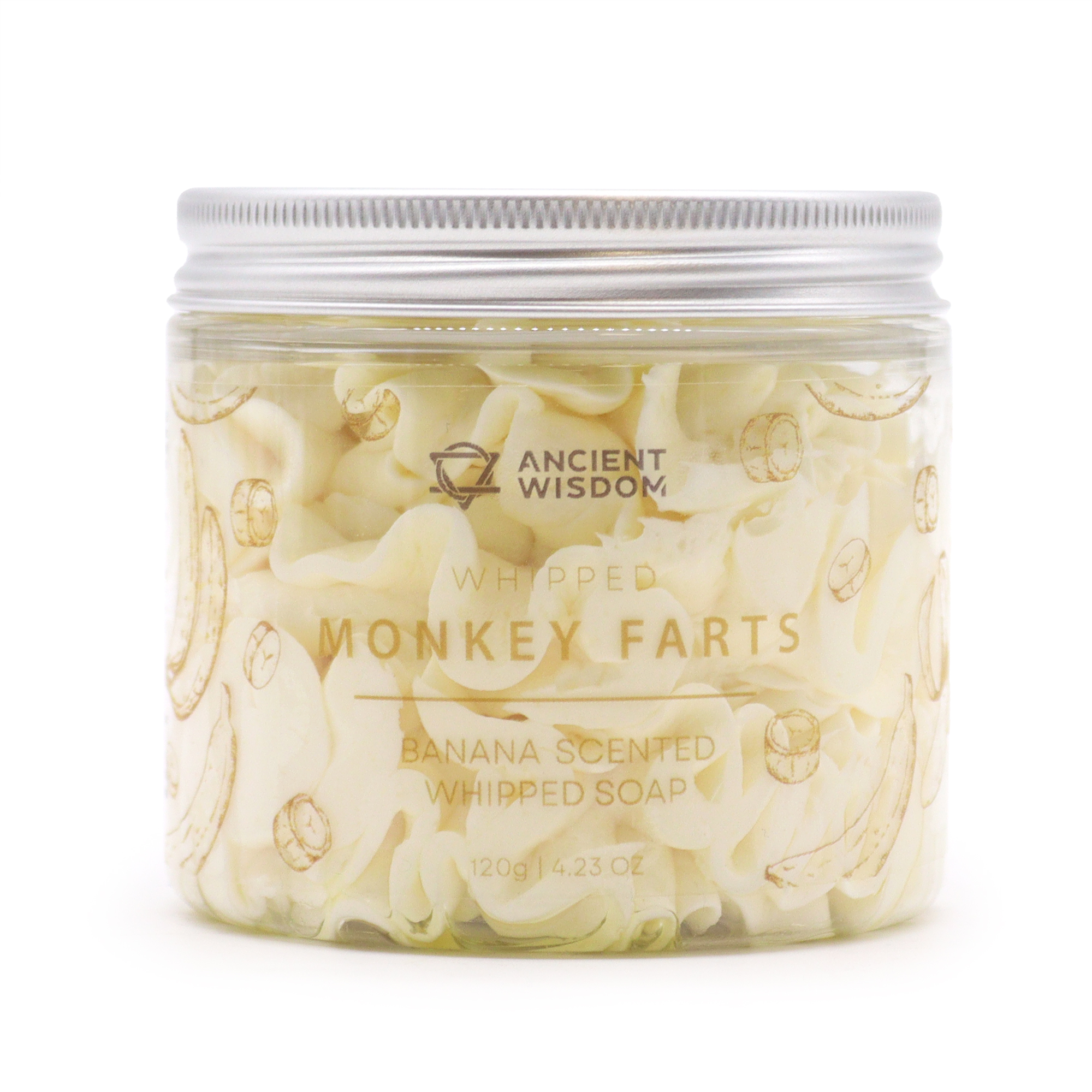 Banana Whipped Cream Soap 120g - 1 Piece (WCS-01)