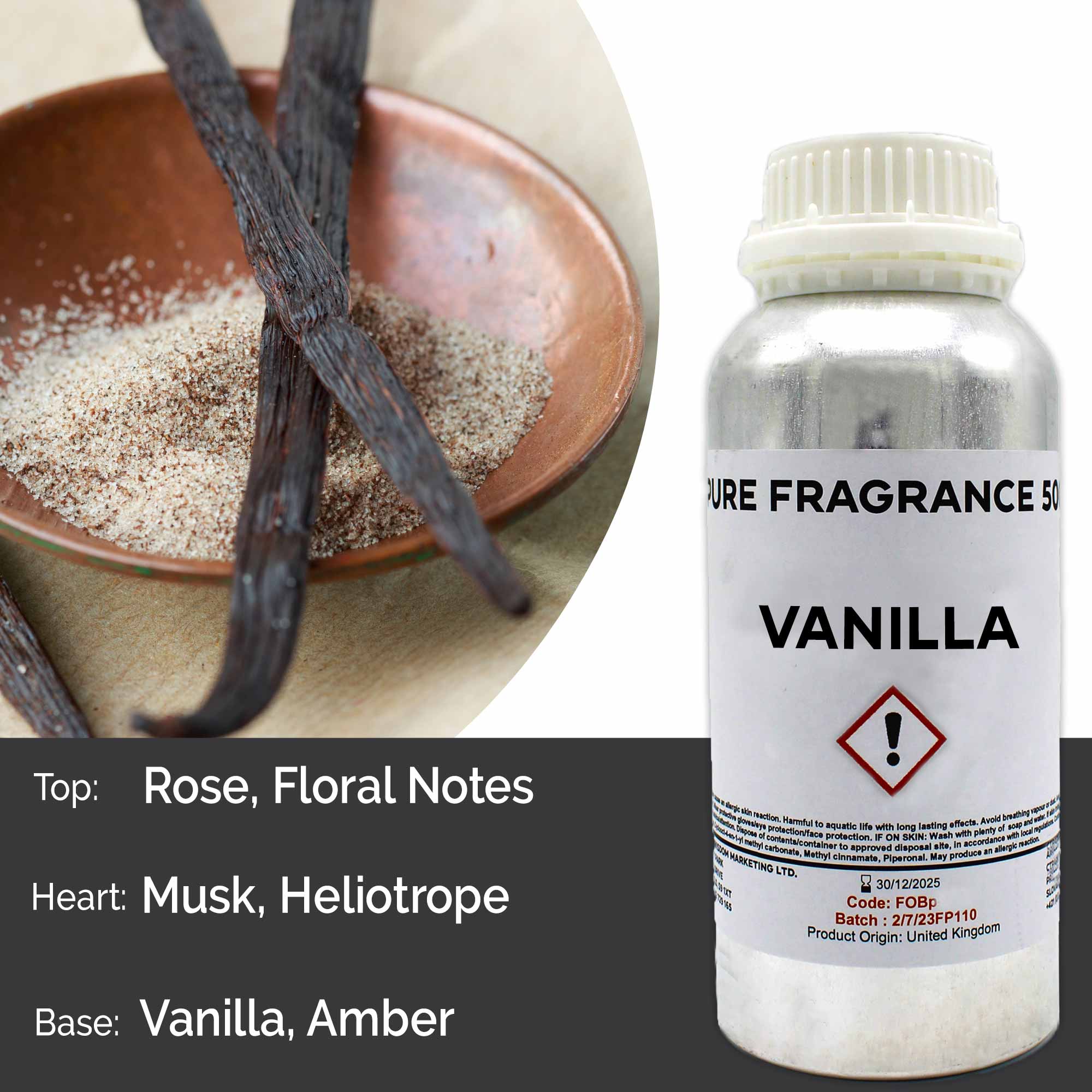 500ml (Pure) FO - Vanilla - 1 Piece (FOBp-119)