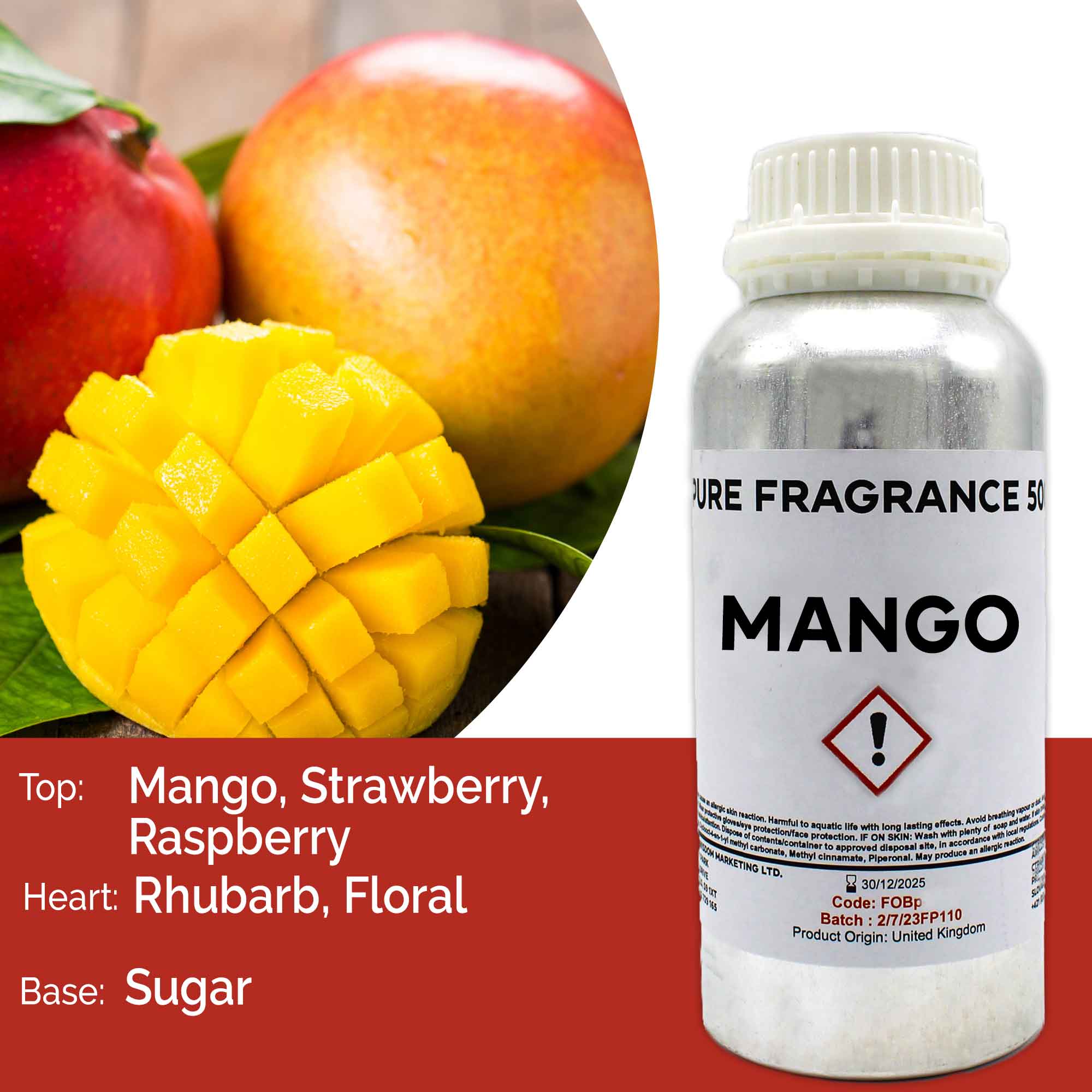 500ml (Pure) FO - Mango - 1 Piece (FOBp-72)
