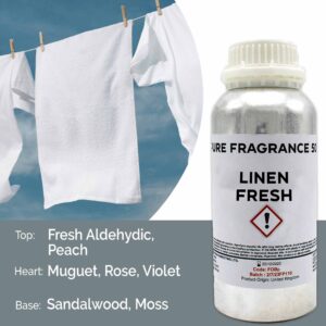 Linen Fresh Pure Fragrance Oil - 500ml - 1 Piece (FOBP-175)
