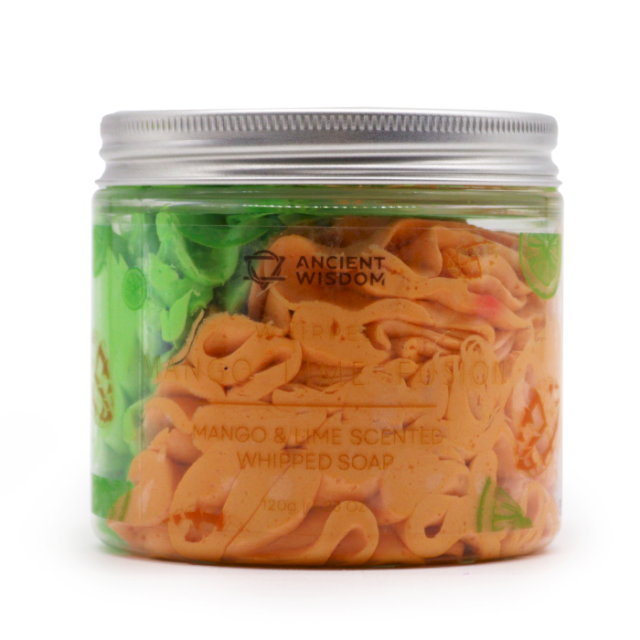 Mango & Lime Whipped Cream Soap 120g - 1 Piece (WCS-08)