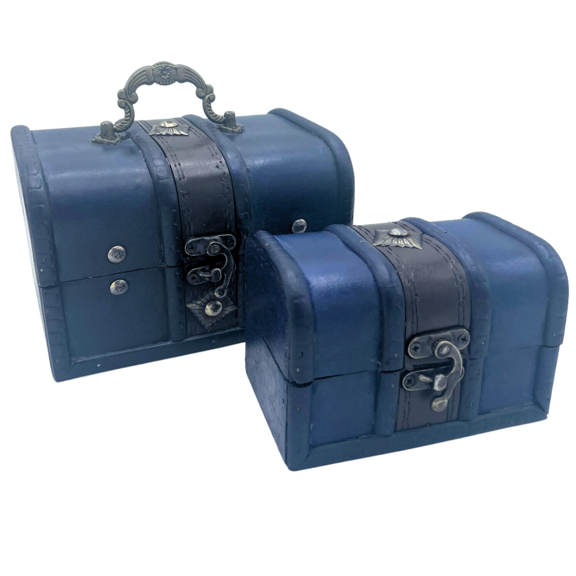 Treasure Chest - Set of 2 - Teal - 1 Piece (ColB-29)