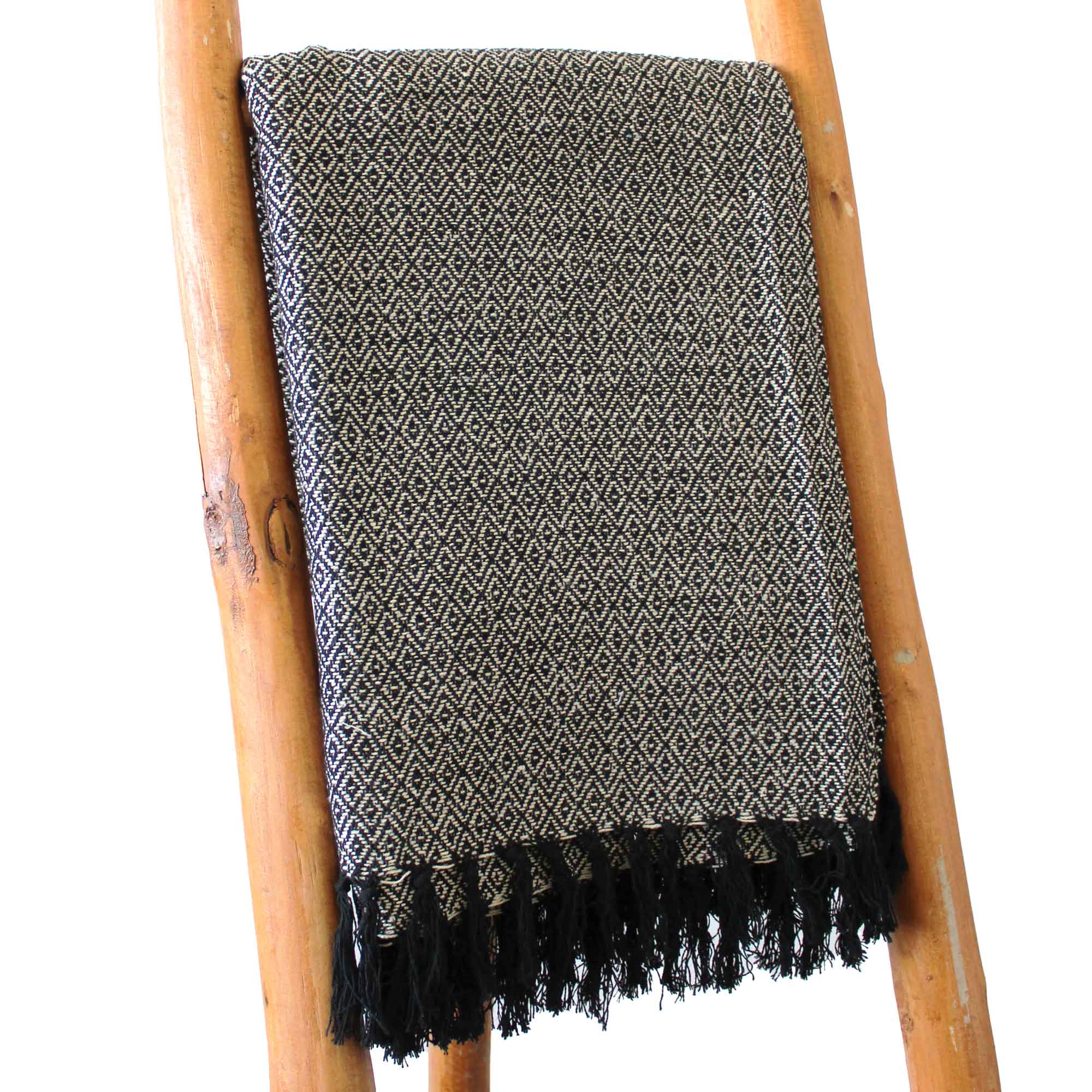 Boho Comfort Throws - 125x150cm - Charcoal - 1 Piece (BOHOT-05)