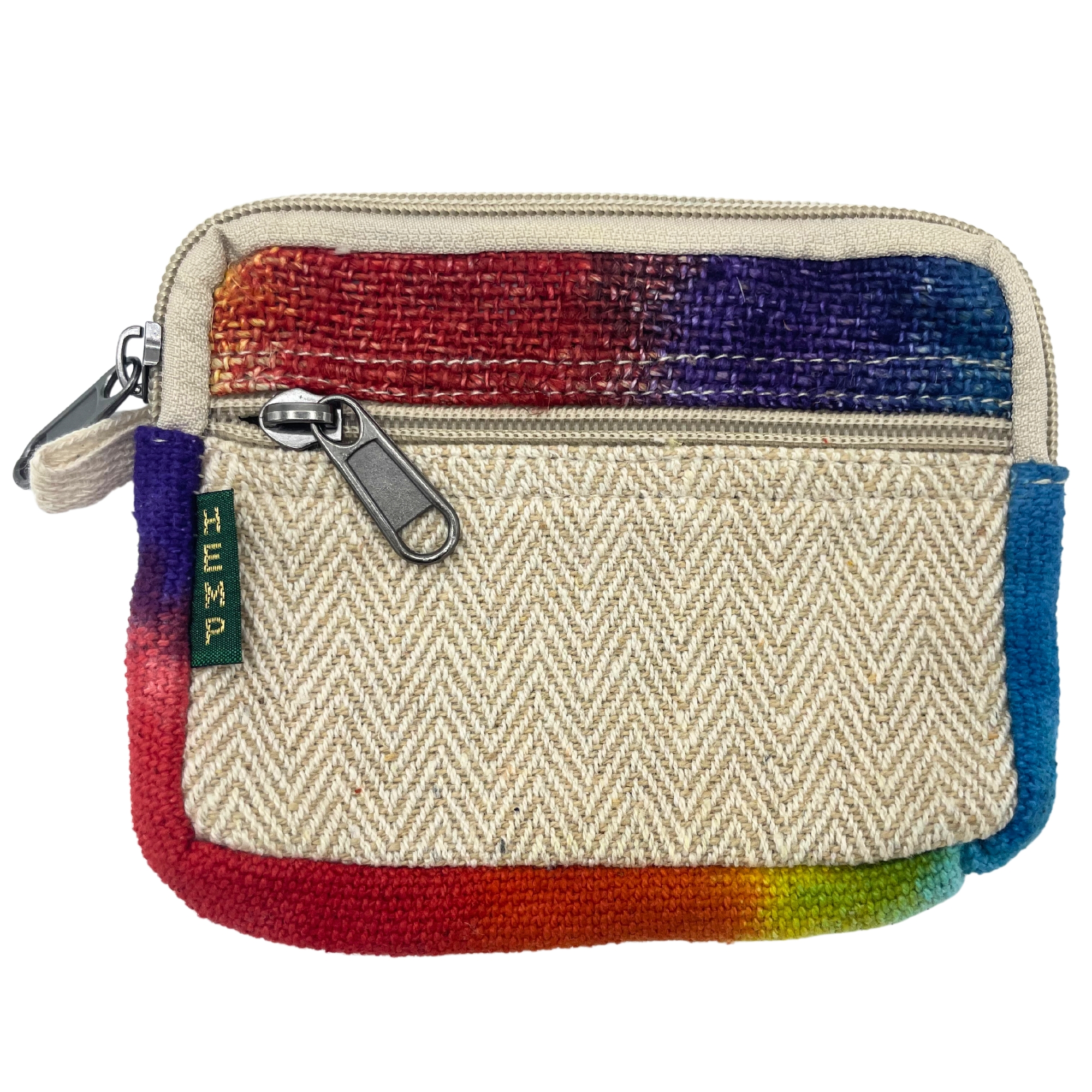 Tiedye Hemp Square Pouch - 1 Piece (HempB-21)