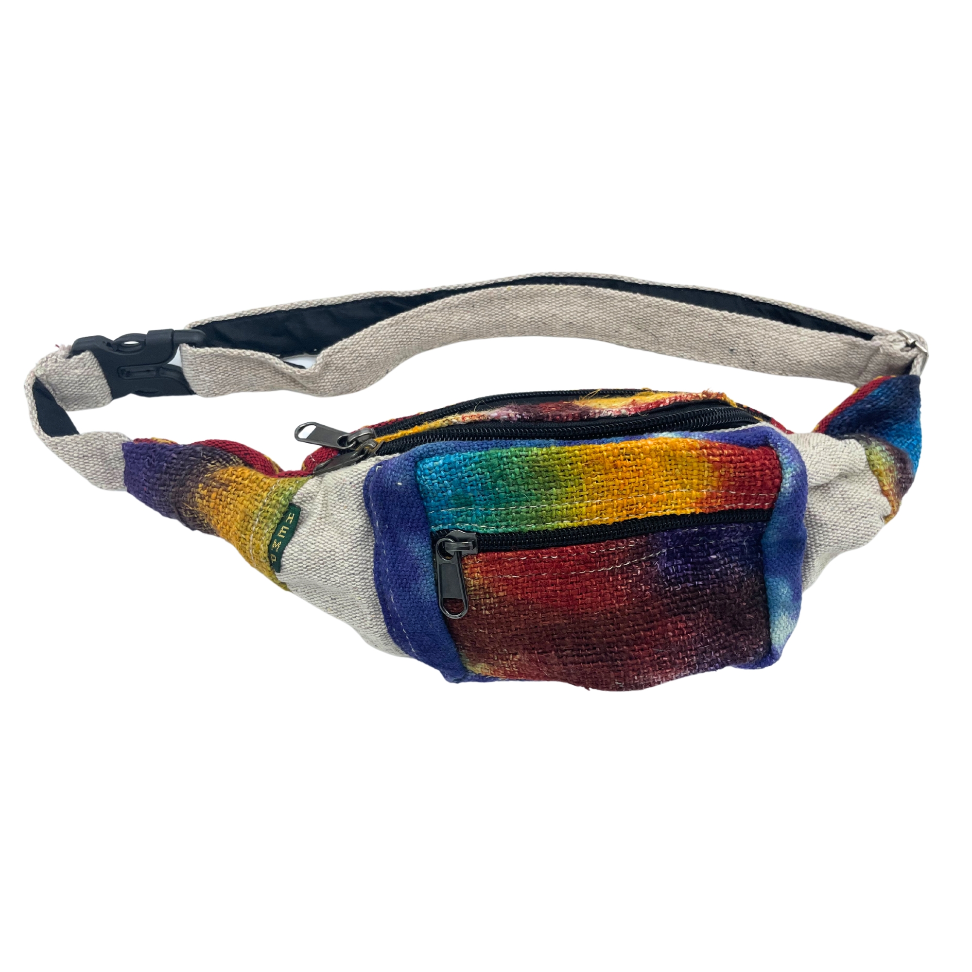 Tiedye Hemp Bum Bag - 1 Piece (HempB-23)
