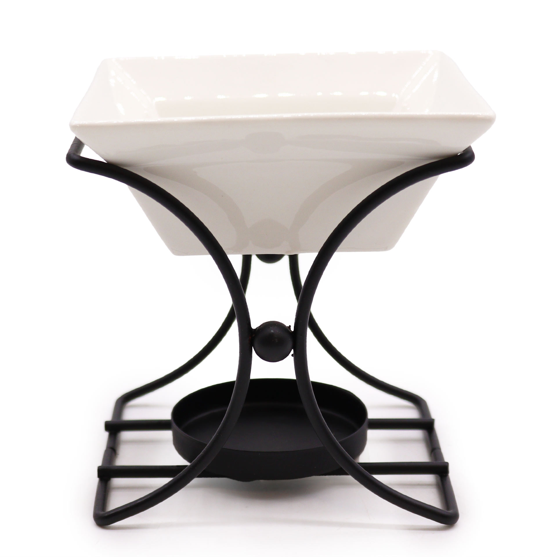 Ceramic & Metal Square Stand - 1 Piece (CDes-16)