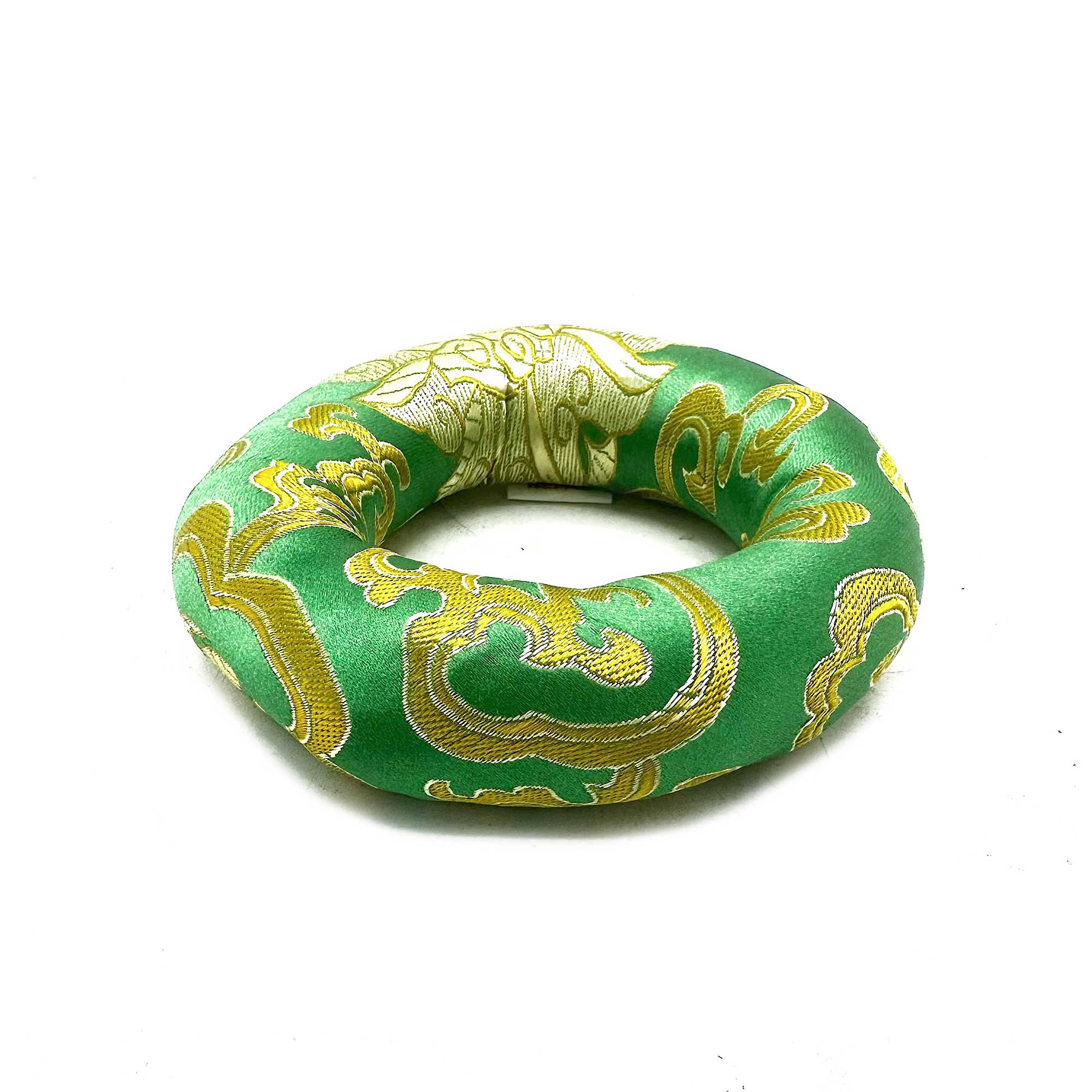 Hoop Cushion 10cm (for 12-14cm Singing Bowl) - Green - 1 Piece (TibA-15G)