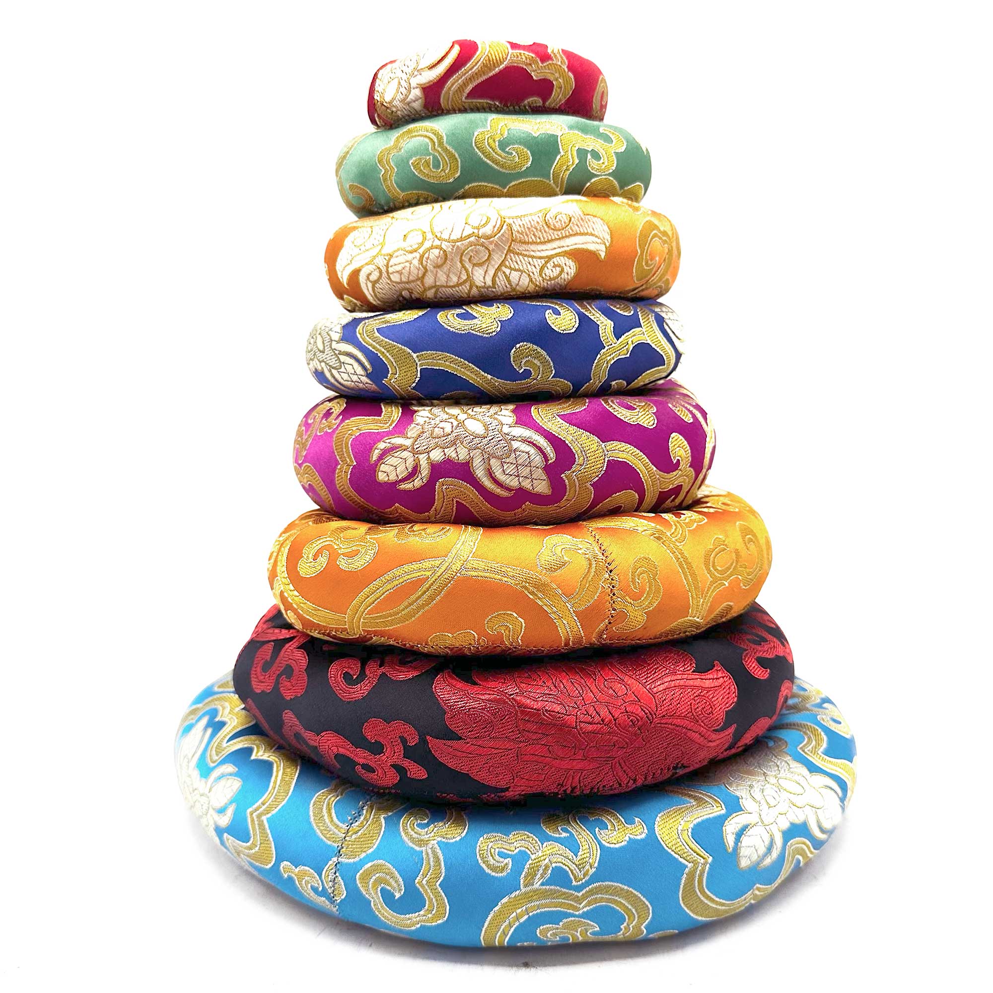 Hoop Cushion 24cm (for 26cm+ Singing Bowl) Random Colour - 1 Piece (TibA-21)