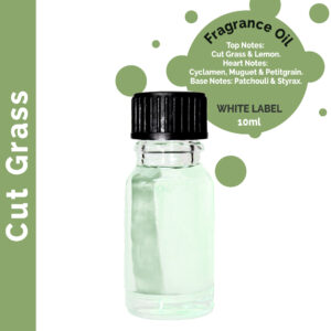 10 ml Cut Grass Fragrance Oil - UNLABELLED - 1 Piece (ULFO-17)