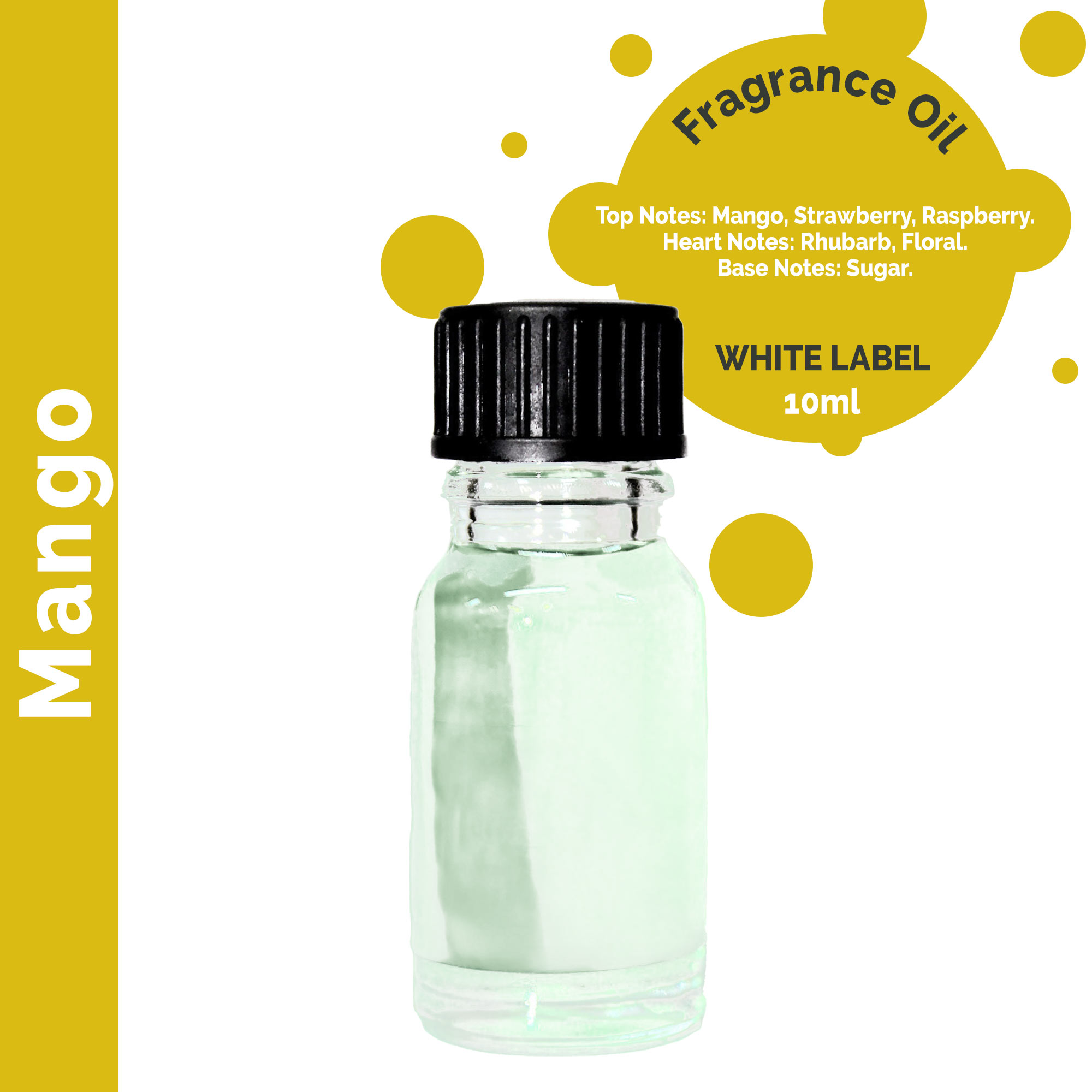 10ml Mango Fragrance Oil - UNLABELLED - 1 Piece (ULFO-39)
