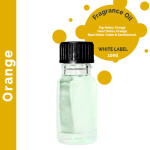 10 ml Orange Fragrance Oil - UNLABELLED - 1 Piece (ULFO-45)